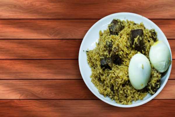 Gongura Boneless Mutton Pulav