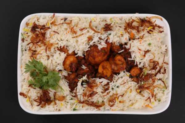 Shrimp Fry Pulav