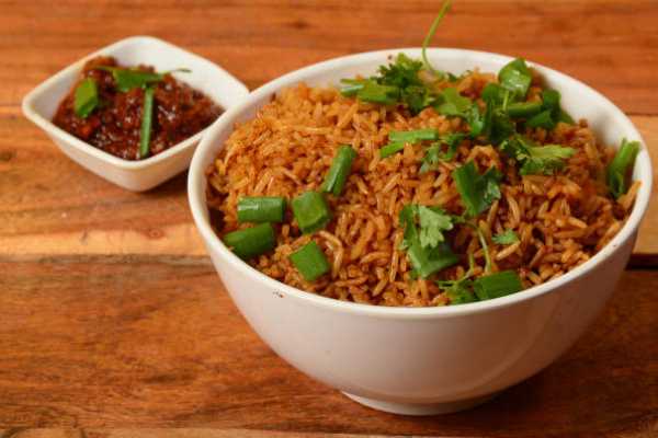 Veg Schezwan Fried Rice