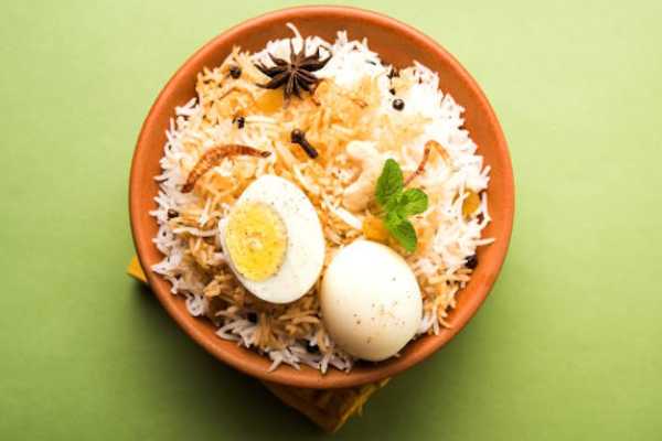 Egg Roast Biryani