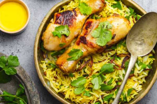 Gongura Chicken Biryani (Spicy)