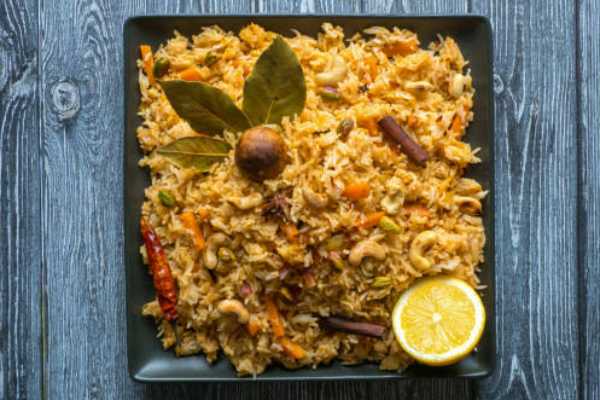 Aavakai Veg Biryani (Spicy)
