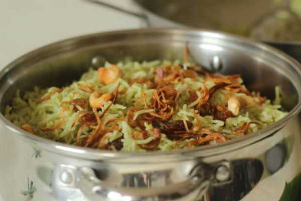 Gongura Veg Biryani (Spicy)
