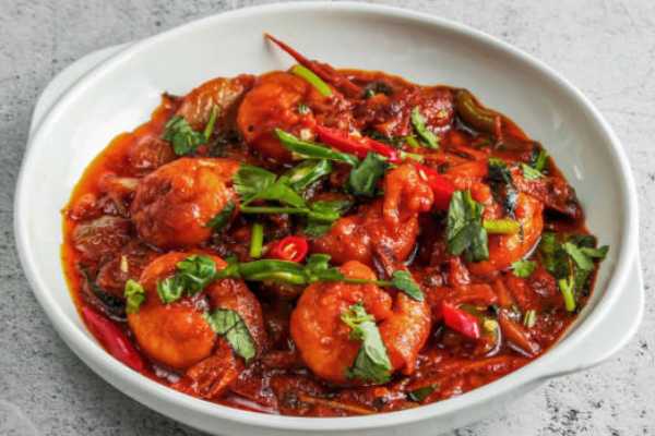 Shrimp Chettinadu Curry