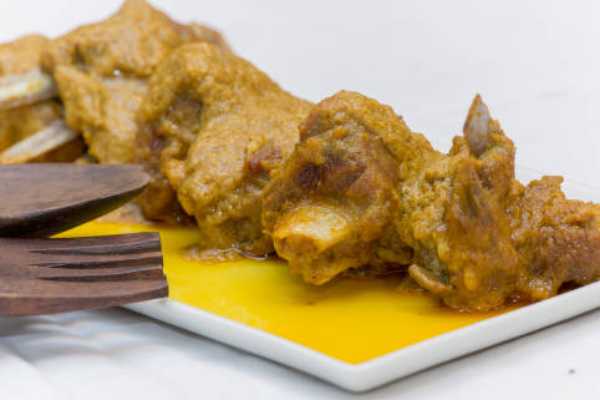 Mutton Ghee Roast (Boneless)