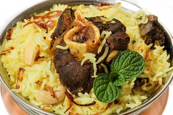 Fmly. Aavakai Goat Biryani