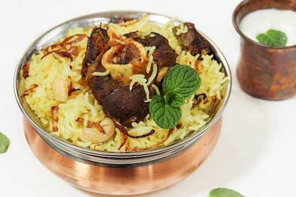 Hyderabad Goat Dum Biryani