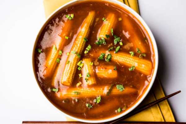 Corn Manchurian (Wet)