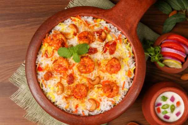 Shrimp Biryani