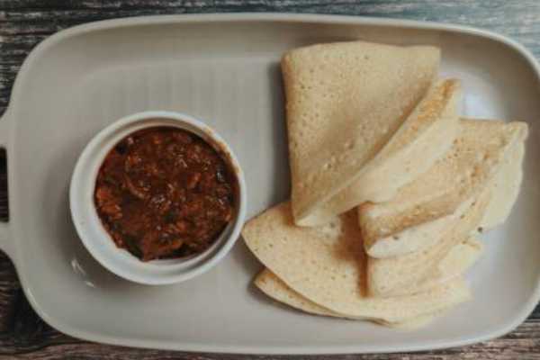 Dosa With Mutton Fry (Boneless)