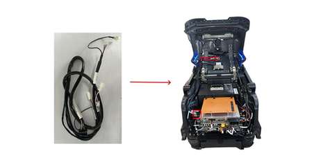 VSLAM camera data + supplementary light cable - #PR-PDU-060C