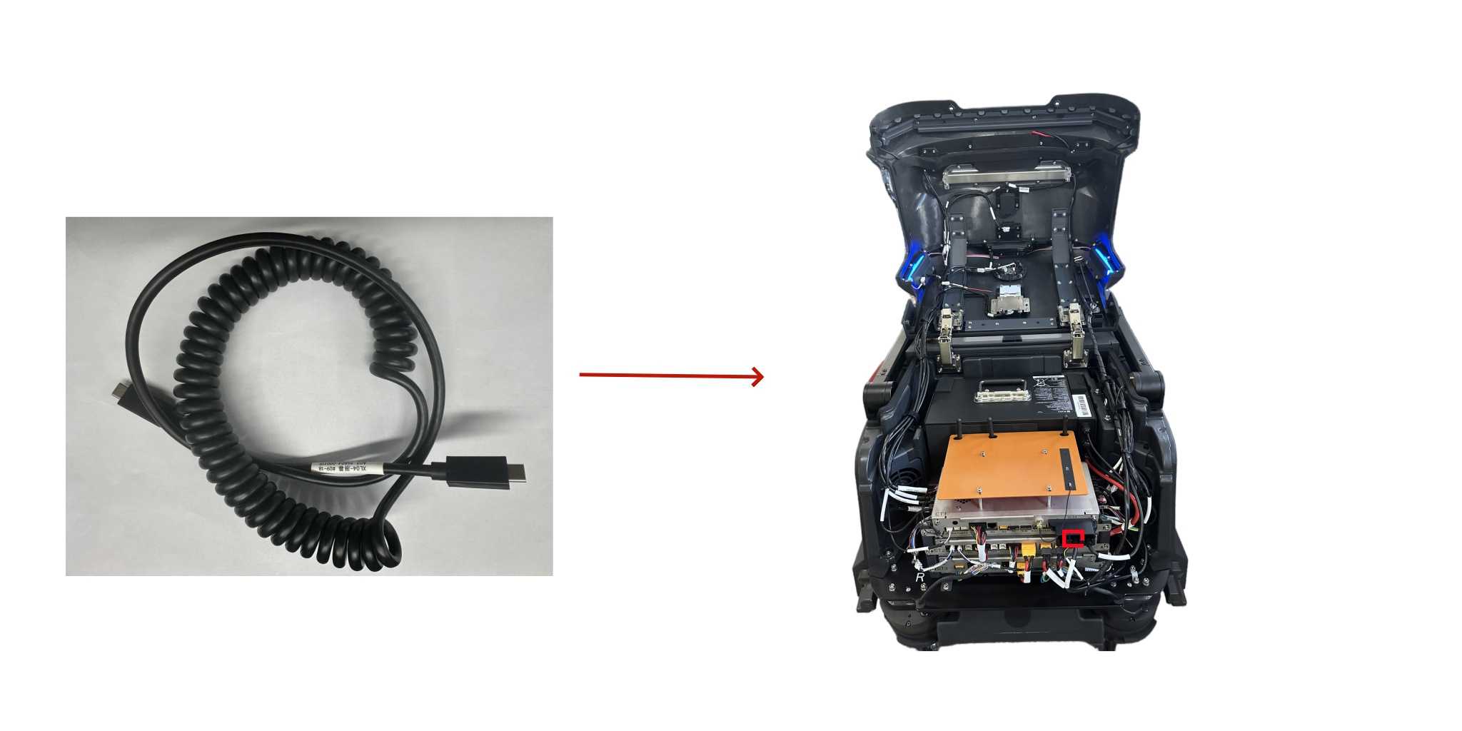 Screen spring cable - #PR-PDU-062C