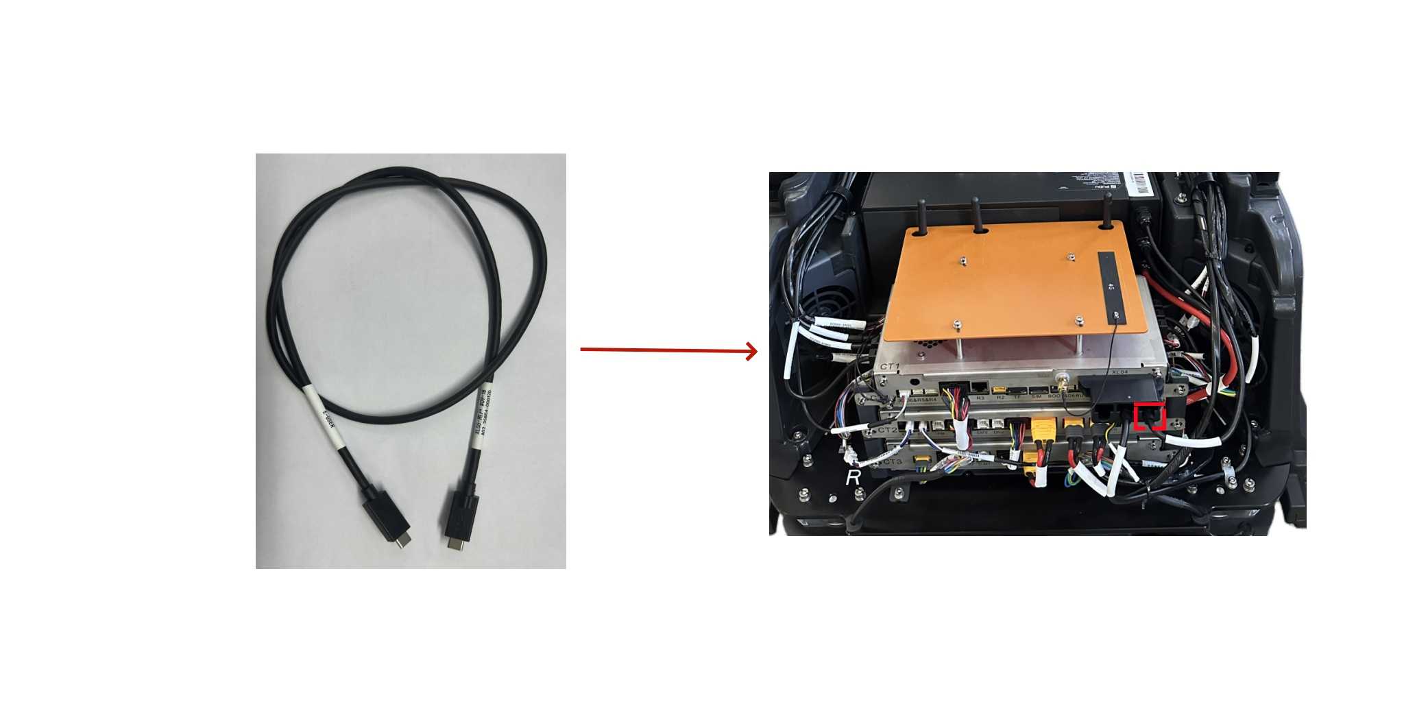 Debug Interface Connection Cable - #PR-PDU-056C