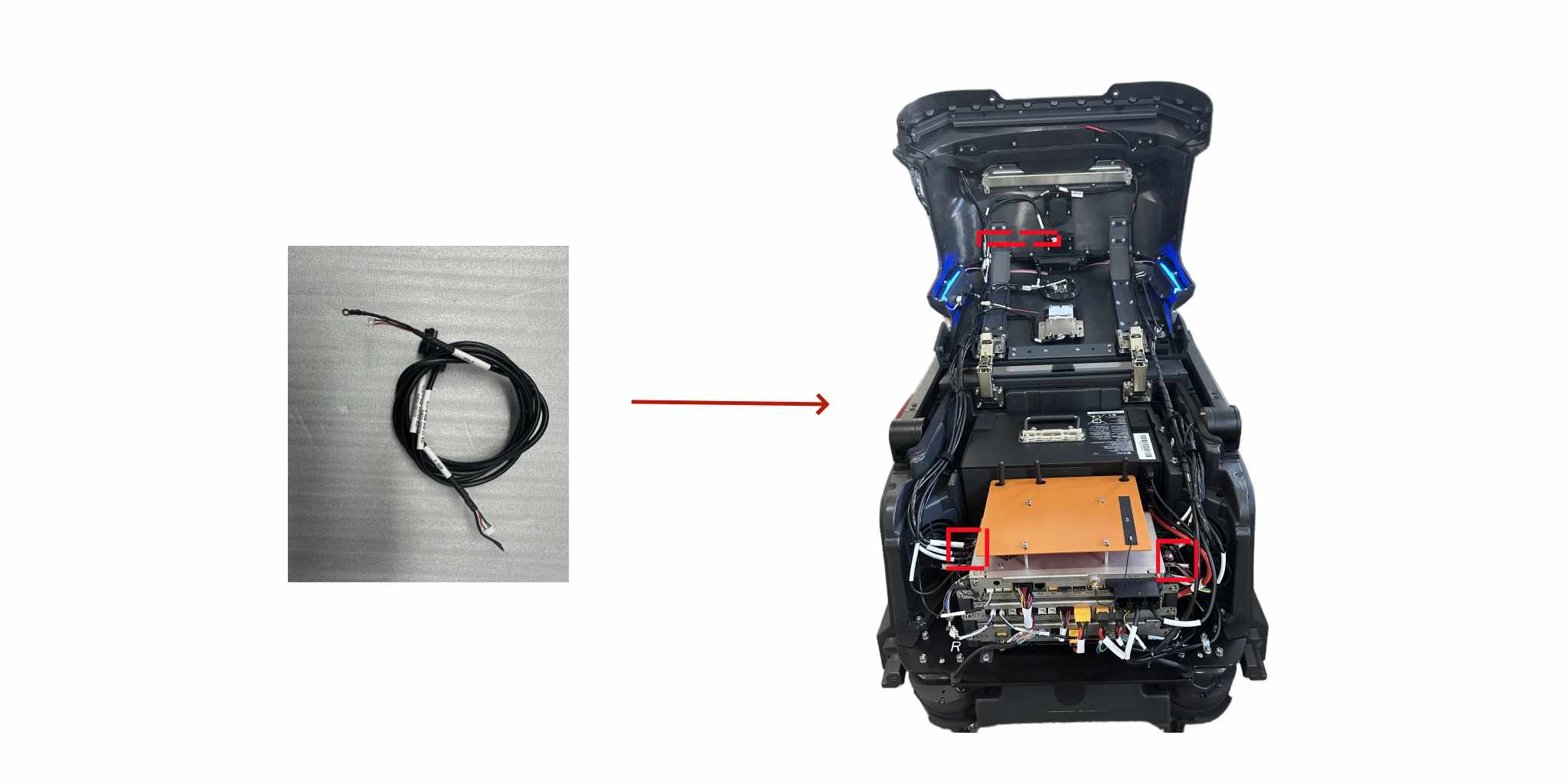 RGB camera connection cable - #PR-PDU-059C