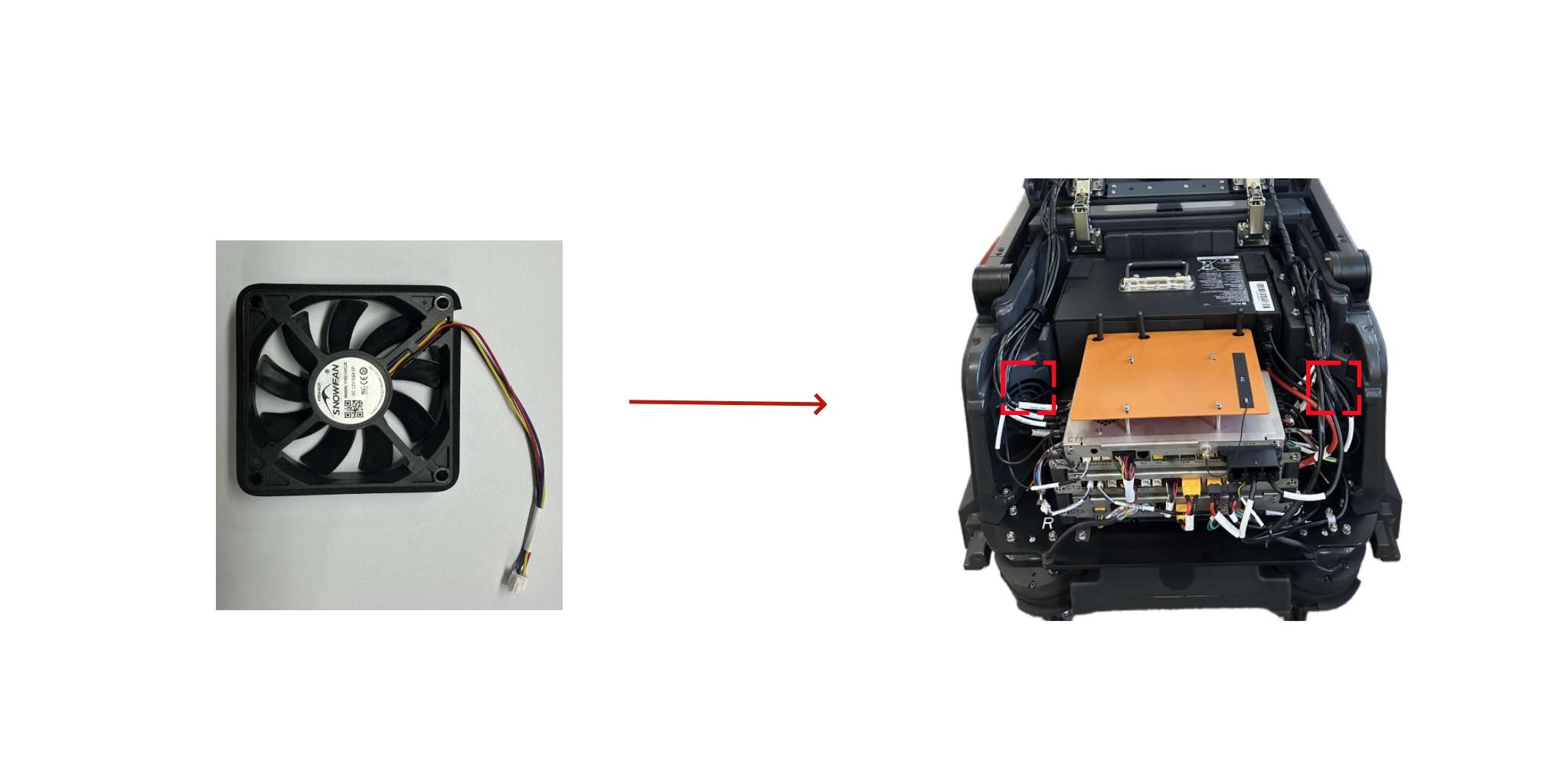 Cooling fan - #PR-PDU-039C