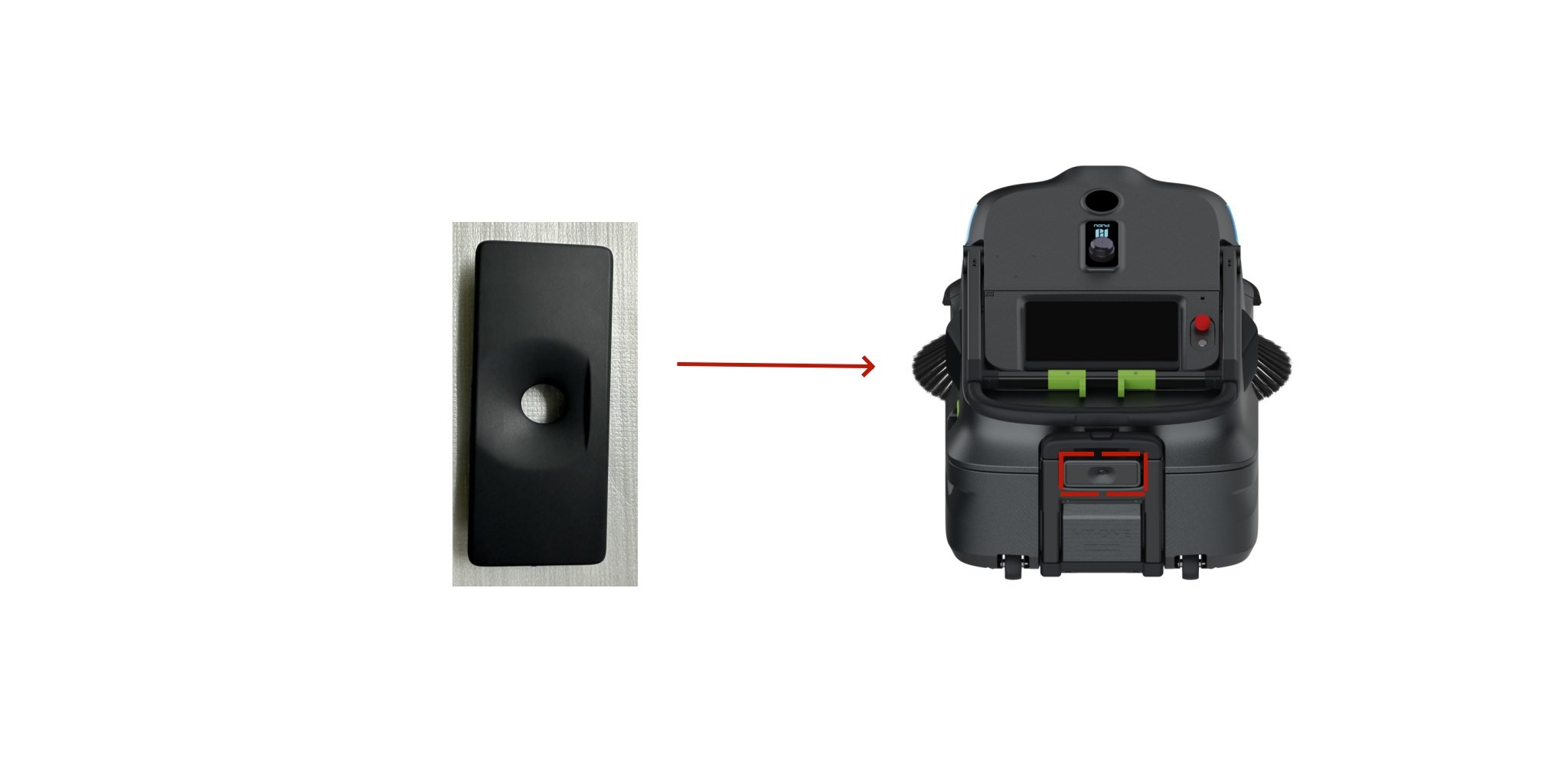 Rear RGB decorative cover