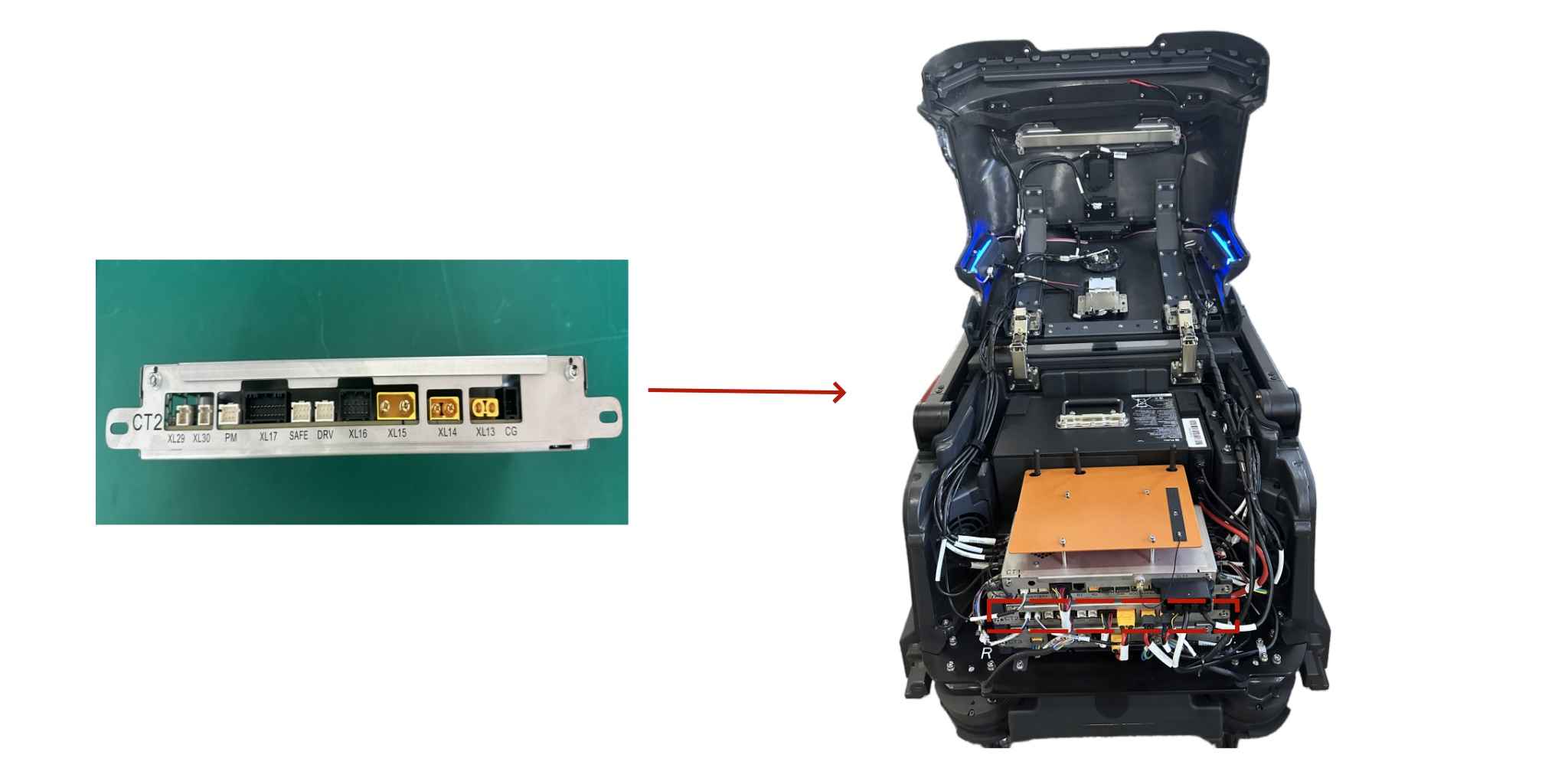 CT2 board (MT1) - #PR-PDU-048C