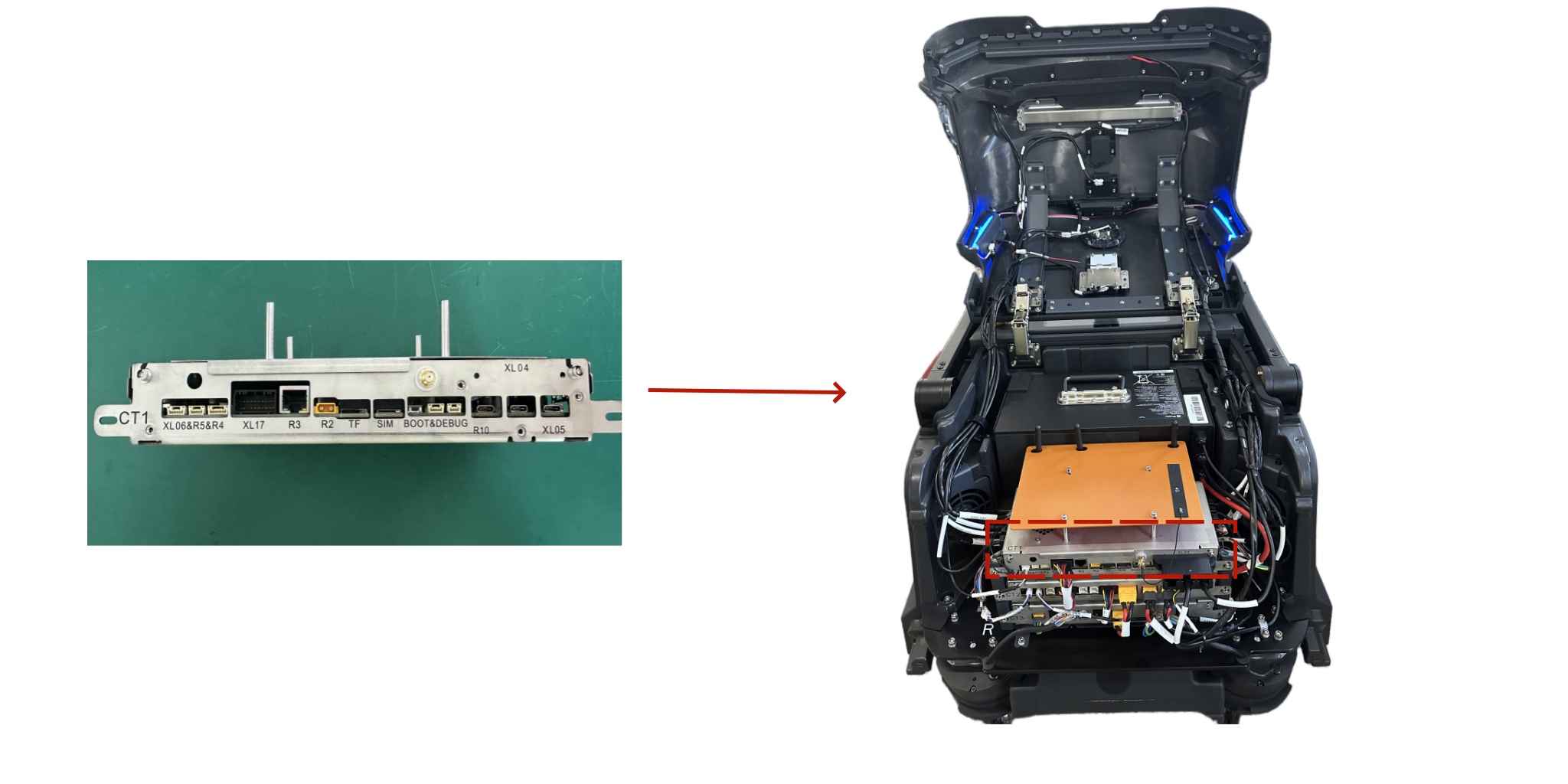 CT1 board (MT1) - #PR-PDU-047C