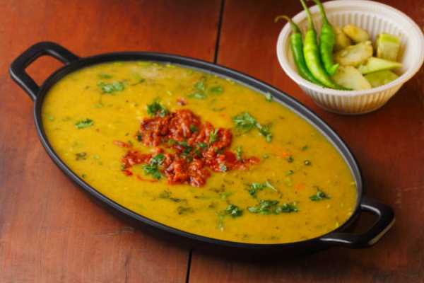 Dal Tadka with Double Tadka