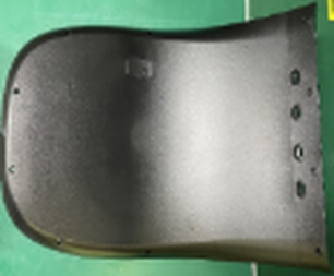 Head rear shell