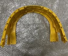 Fuselage Tail Shell(Yellow-Black)