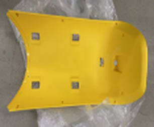 Fuselage Back Shell(White-Yellow)