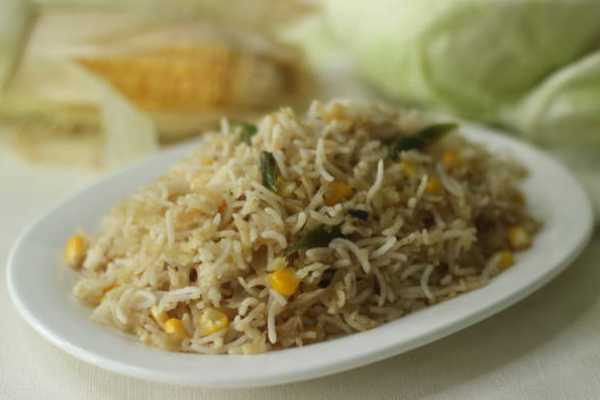 Hakka Street Garlic Veg Fried Rice