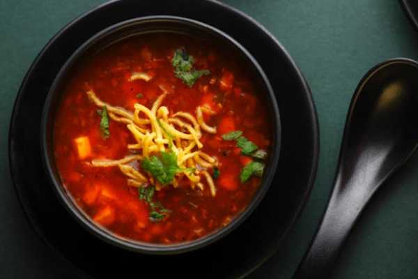 CHICKEN MANCHOW SOUP