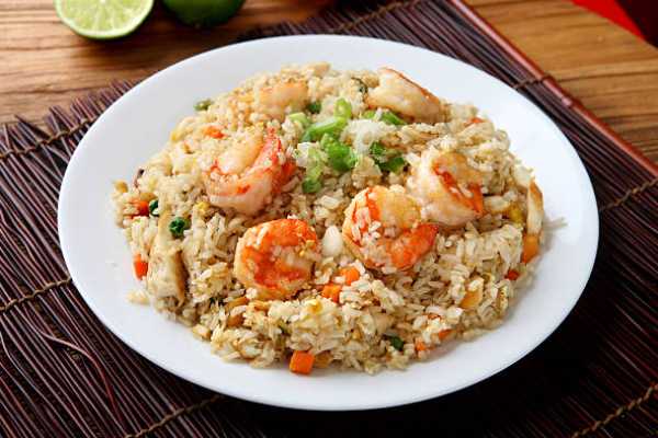 Shrimp Schezwan Fried Rice
