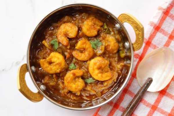 KADAI SHRIMP MASALA