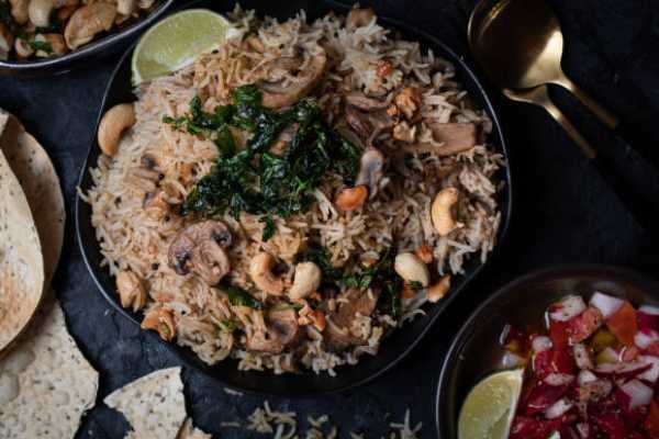 MUSHROOM BIRYANI