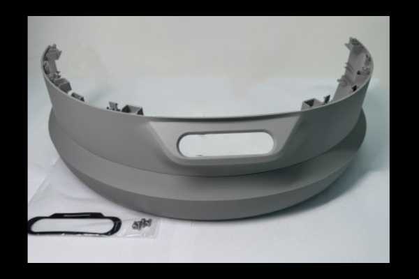 Chassis front shell modulewhite and yellow - #PR-PDU-393A