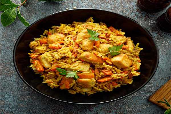 RAJU GARI BONELESS CHICKEN PULAV