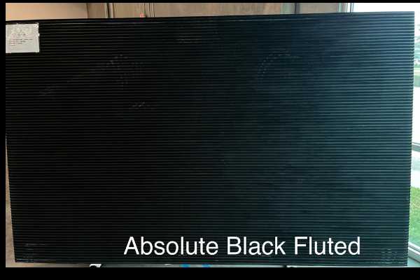 Absolute Black Fluted (P)