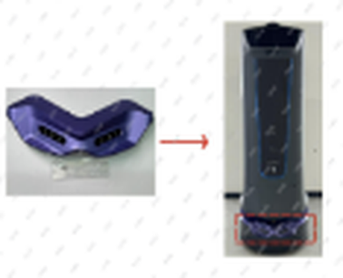 Upward RGBD component(RGBD*2) - #PR-PDU-057F