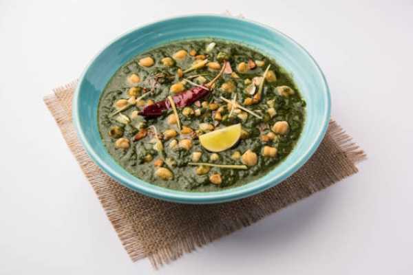 SAAG CHANNA ( VEGAN )