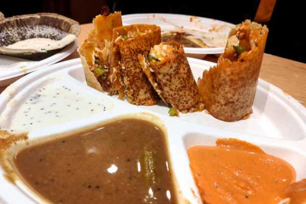 VEG KHEEMA  DOSA