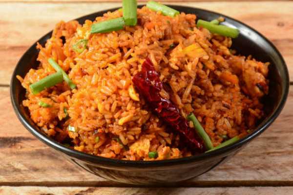 Hakka Street Garlic Veg Fried Rice