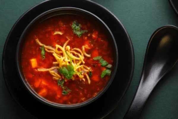 CHICKEN MANCHOW SOUP