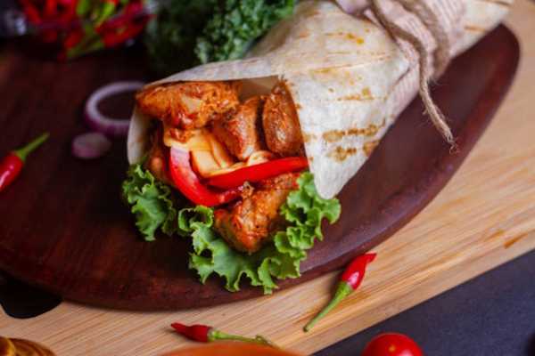CHICKEN TIKKA WRAP