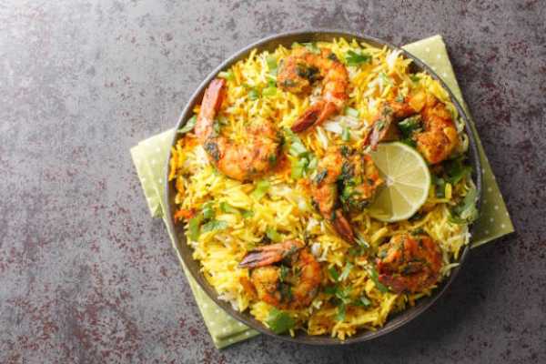 SHRIMP BIRYANI