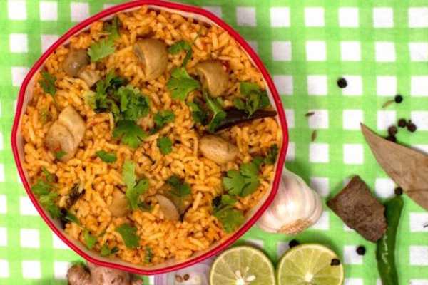 MUSHROOM BIRYANI