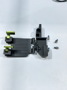 Roller brush compartment door cover
