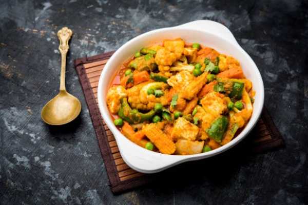 Kadai Vegetable Curry