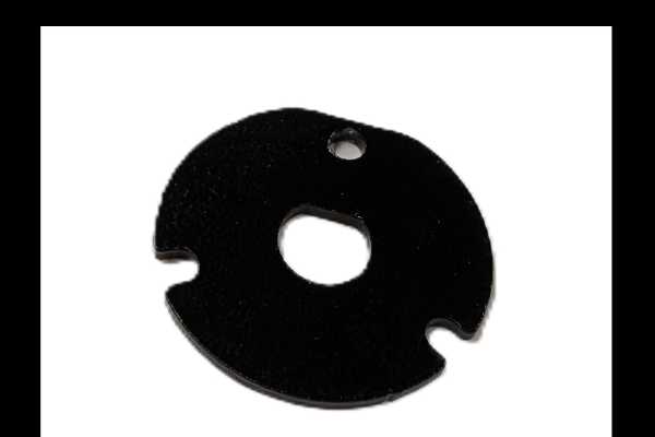 Strobe light mounting bracket flange