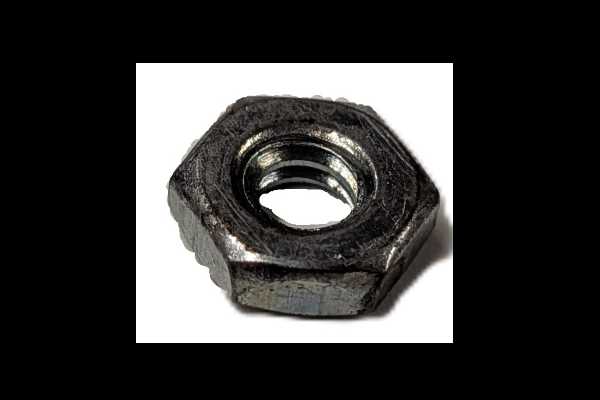 M12 hexagonal thin nut