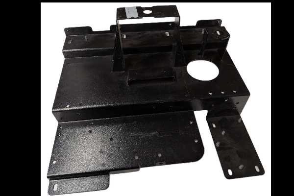 Top laser mounting plate