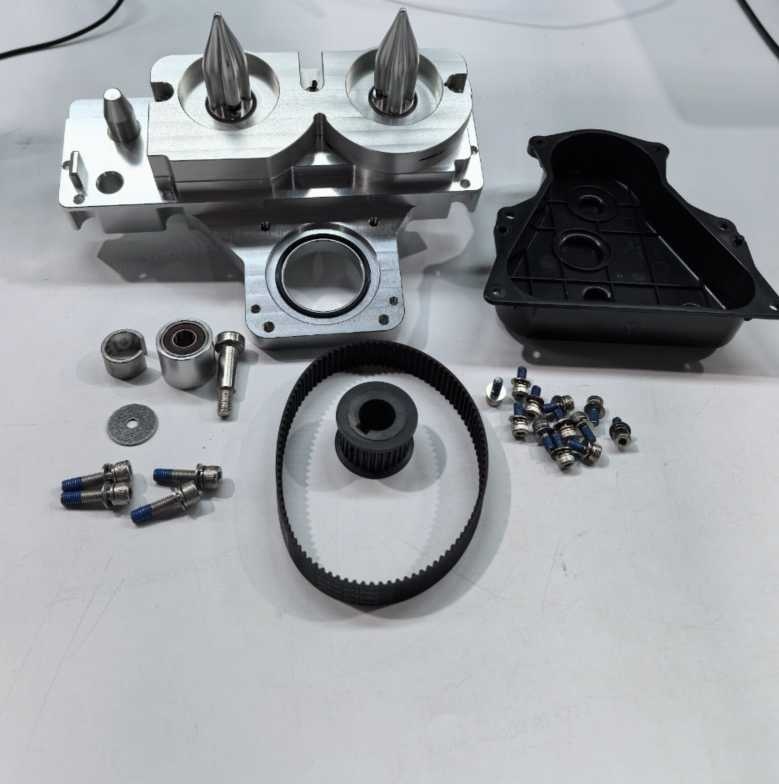 Roller brush drive assembly (excluding motor) - #PR-PDU-458B