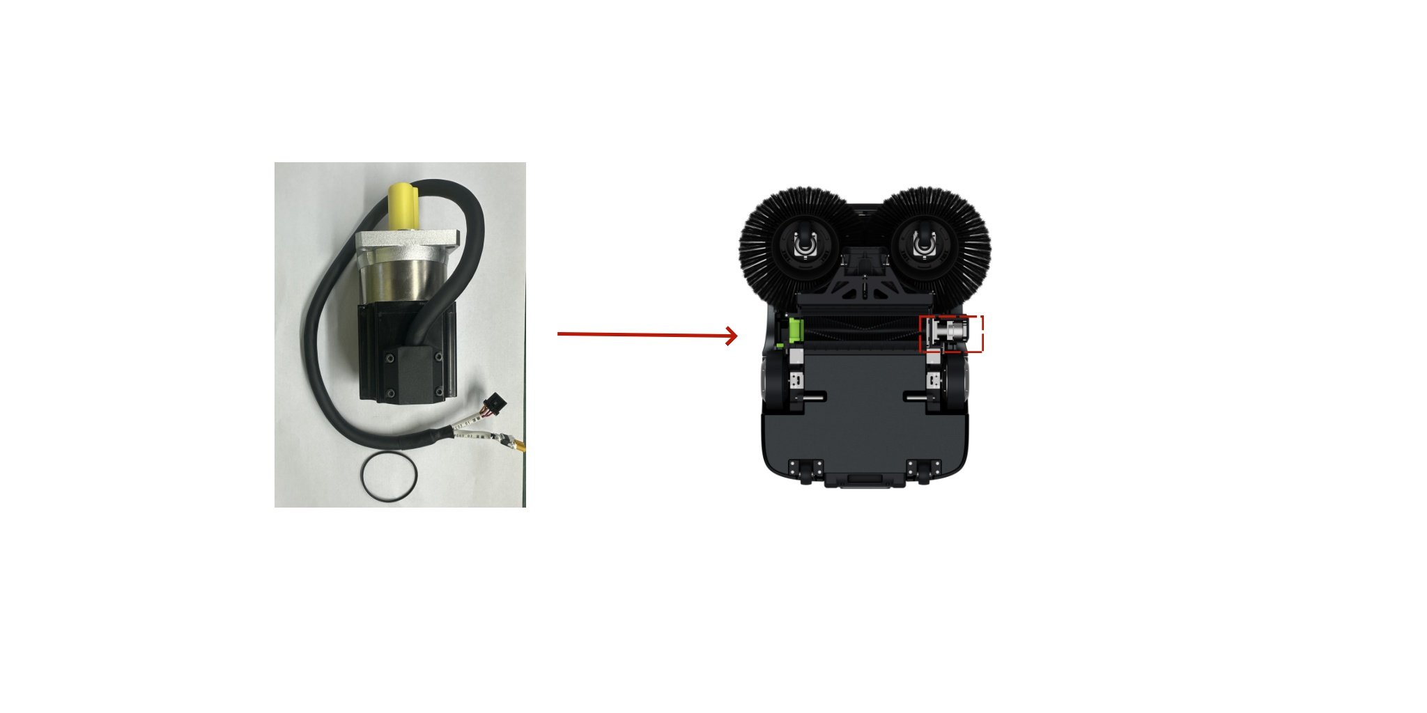 Brush motor - #PR-PDU-462B