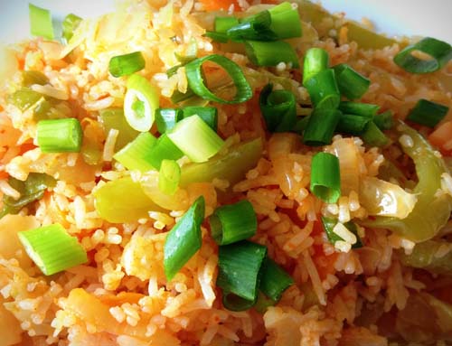 Szechwan Fried Rice (Shrimp)